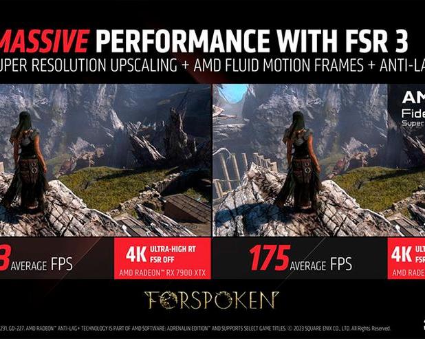 Для работы с Xbox AMD запускает FSR 3 в сентябре