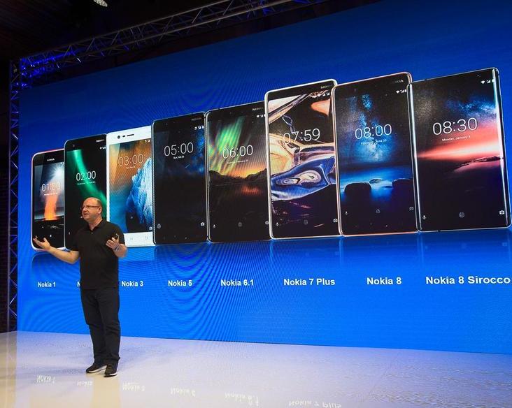 HMD Global представила Nokia 5.1, Nokia 3.1 и Nokia 2.1 в России