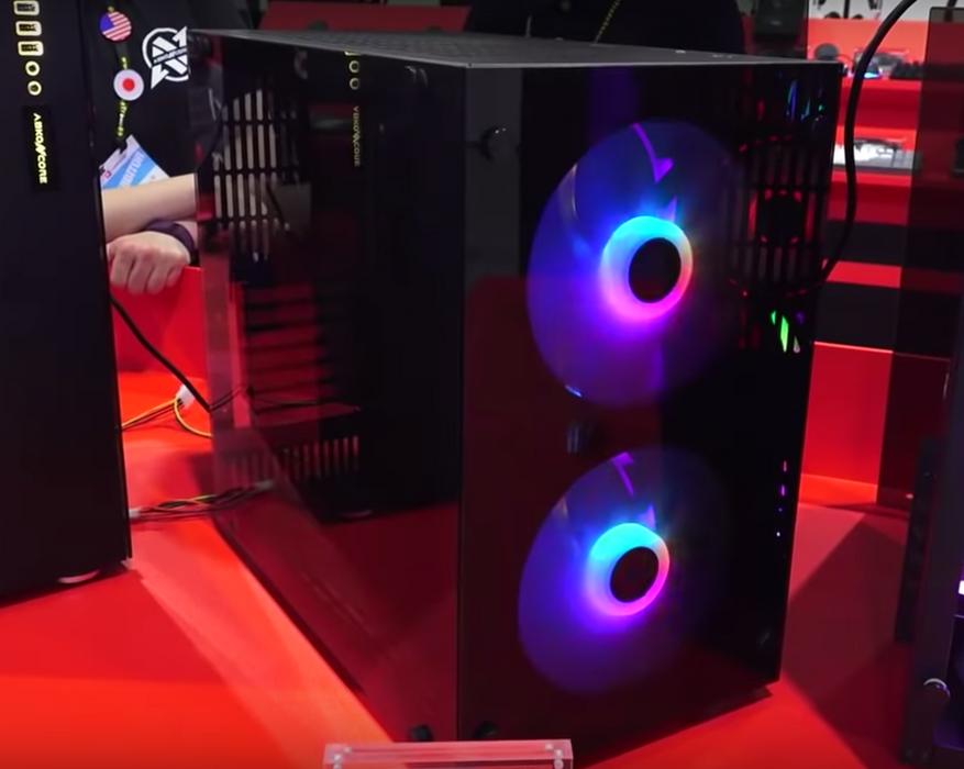 Abkoncore на Computex 2019: корпуса, БП и олдскульные клавиатуры