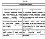 Unified State Examination in Russian demo version