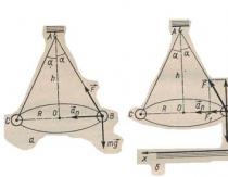 Determination of body weight by weighing on scales Laboratory work movement of the body in a circle